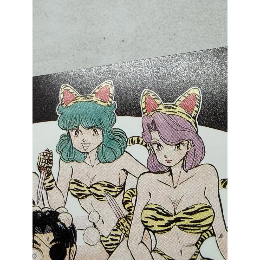 Jackpot Unused Japanese Telephone Card Anthropomorphic Tiger Bikini Girls